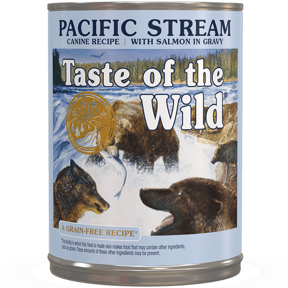 Taste Of The Wild Húmedo Perro Salmón y Arenque 390 Gr